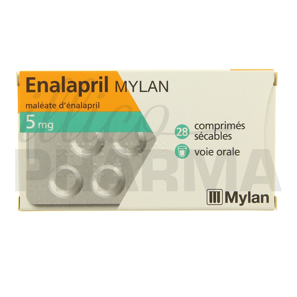Enalapril-mylan-5mg-28cpr