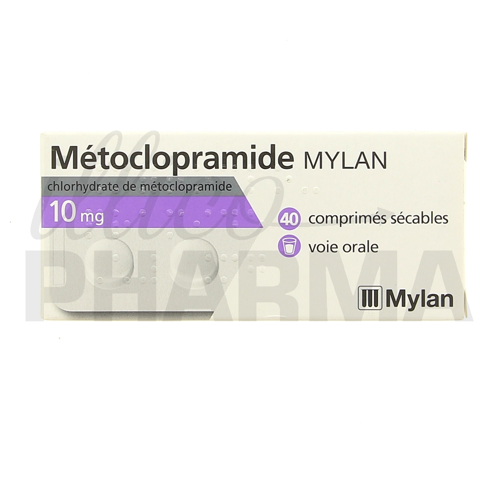 Metoclopramide-mylan-10mg-20cpr